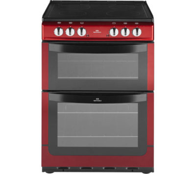 NEW WLD  NW601EDO Electric Cooker - Metallic Red